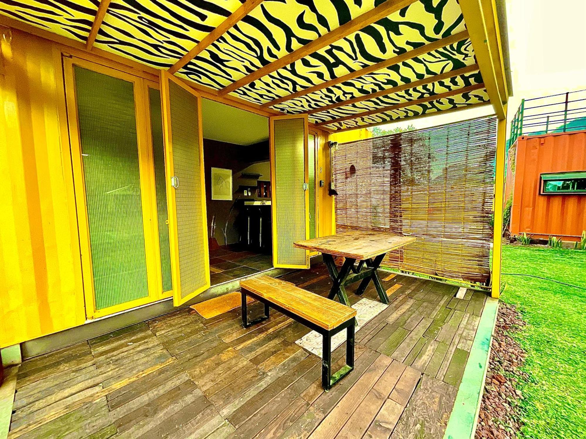 Container House Apart otel Tlayacapan Dış mekan fotoğraf